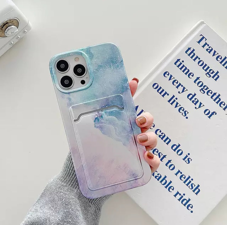 Special Designers Artwork Hardshell TPU Phone Case with Cardholder- for Apple iPhones/14 Series - Super Savings Technologies Co.,LTD Special Designers Artwork Hardshell TPU Phone Case with Cardholder- for Apple iPhones/14 Series - Super Savings Technologies Co.,LTD